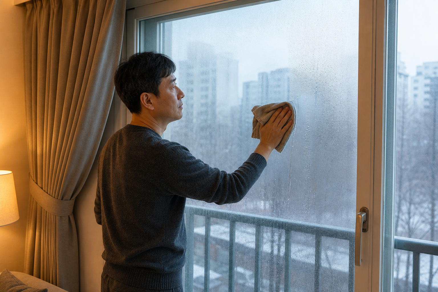 겨울철 결로 곰팡이 예방법 관련 참고 이미지